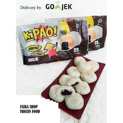 

PROMO ENAK KIPAO mini Pao isi Cokelat 25 pcs Terlaris