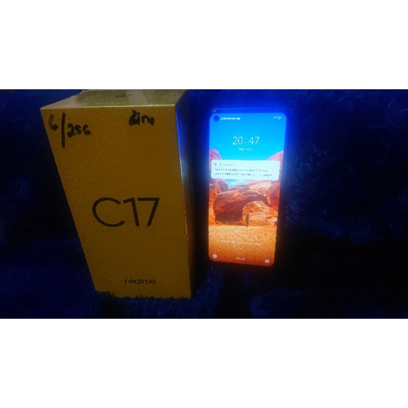 realme c17 ram6/256gb (second) fulset