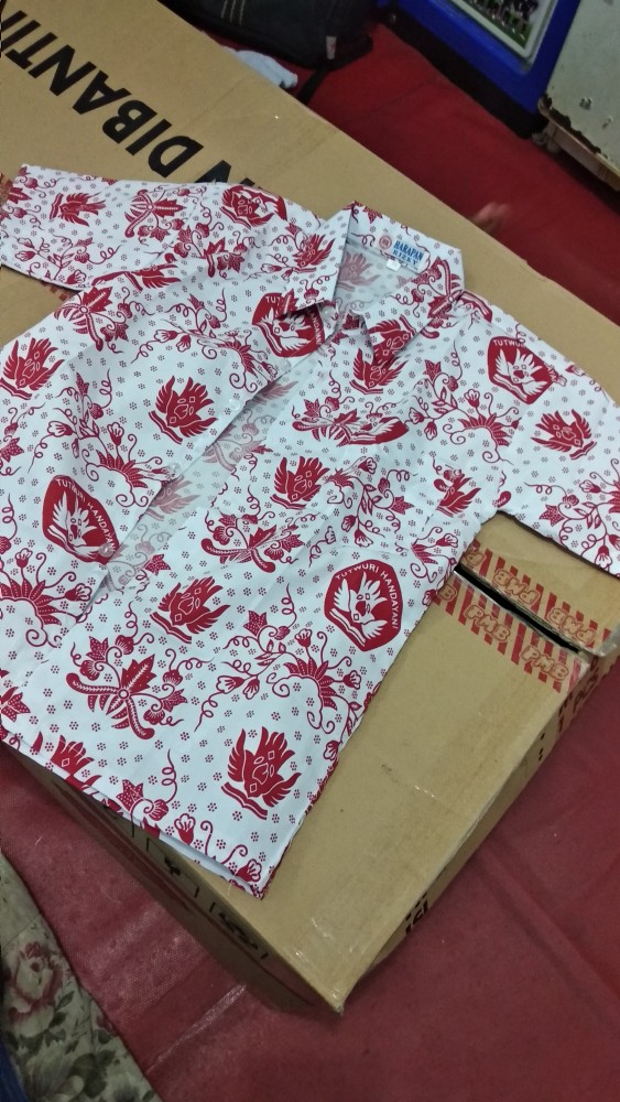 Baju Seragam Batik Sd Pendek