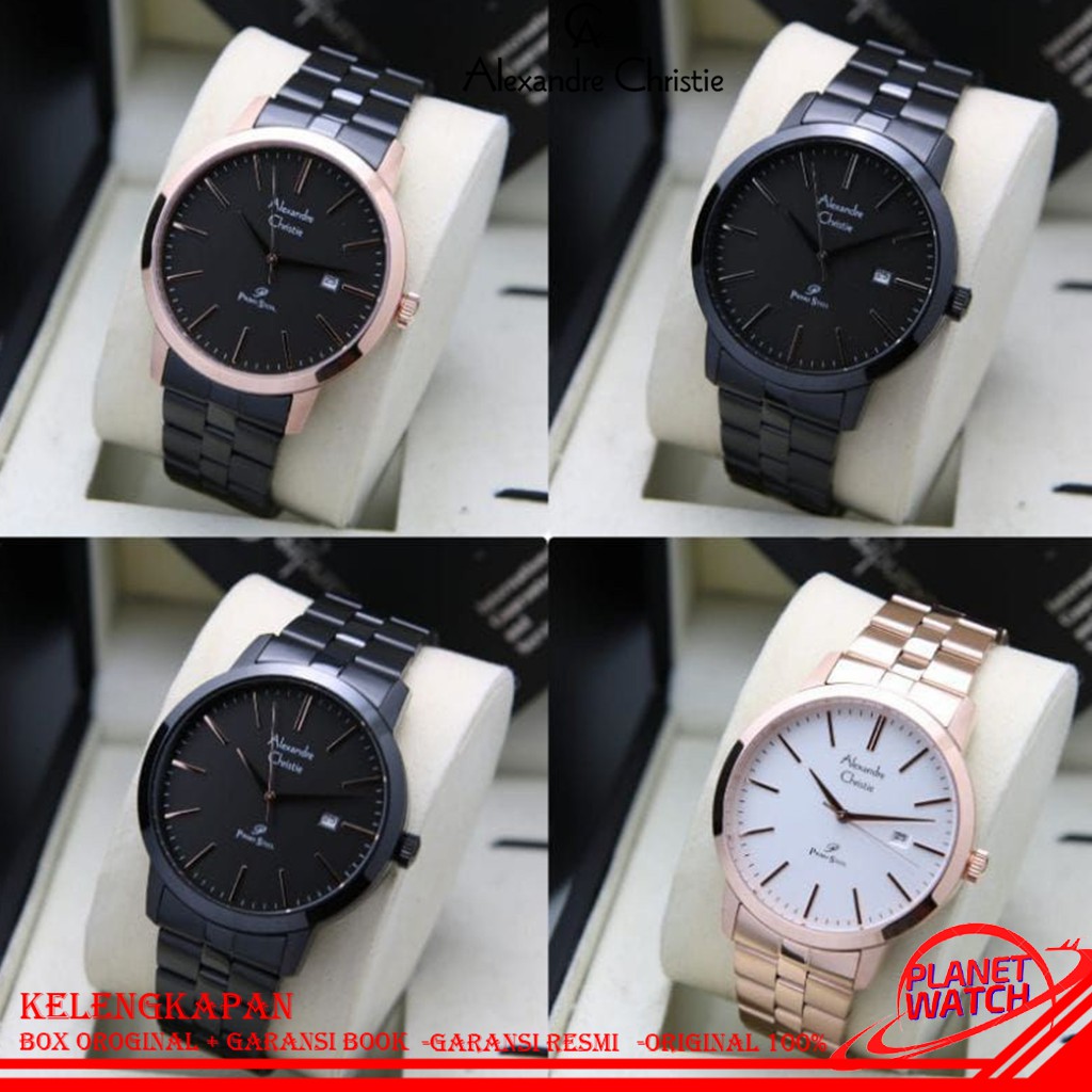 ALEXANDRE CHRISTIE PRIA ORIGINAL JAM TANGAN ALEXANDRE CHRISTIE PRIA JAM ALEXANDER CRISTIE AC 1007 ST
