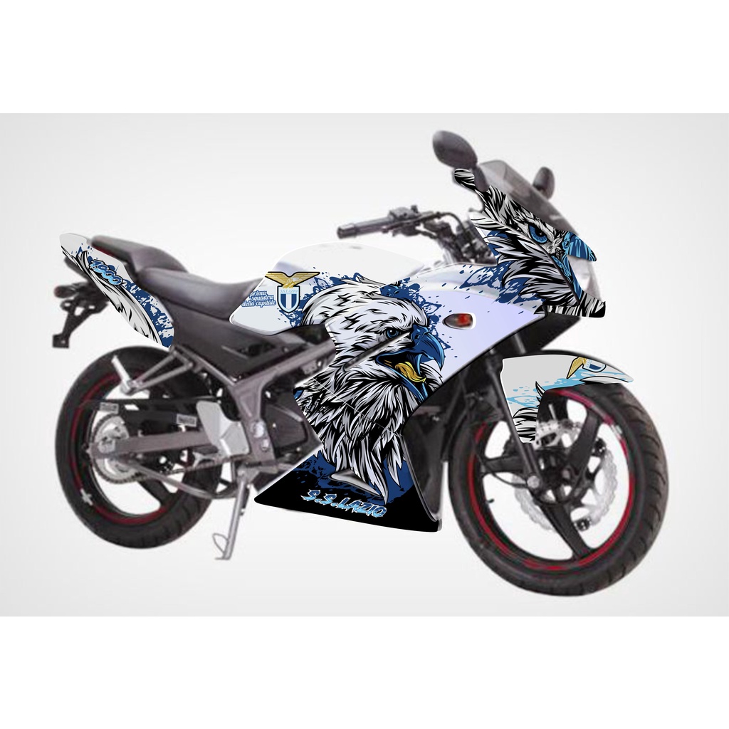 decal stiker kawasaki ninja 150 rr ss lazio