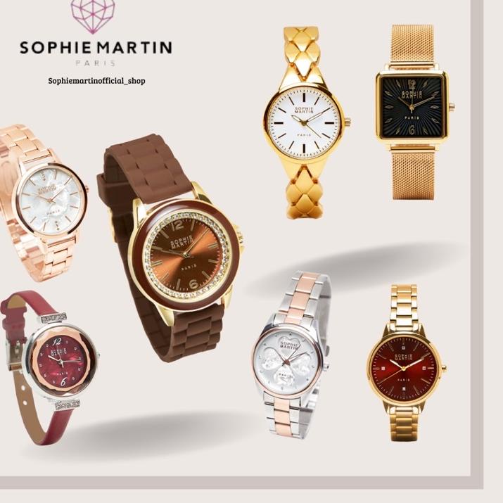 Telah Hadir.. [NEW STYLE] JAM TANGAN WANITA BOX HAMPERS SHOPIE MARTIN OFFICIAL PROMO MURAH JAM TANGA