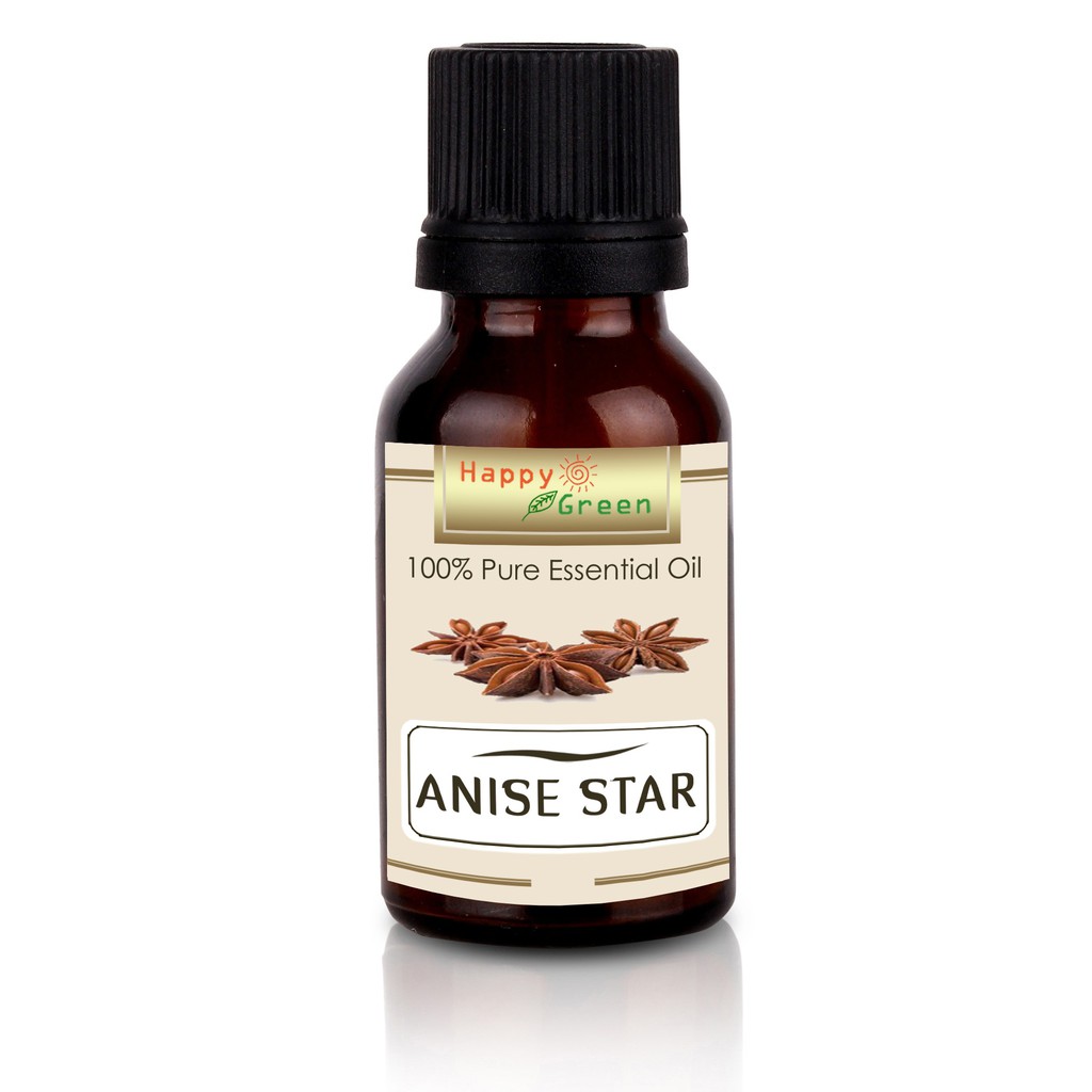 Happy Green Anise Star Essential Oil - Minyak Atsiri Bunga Lawang Pekak