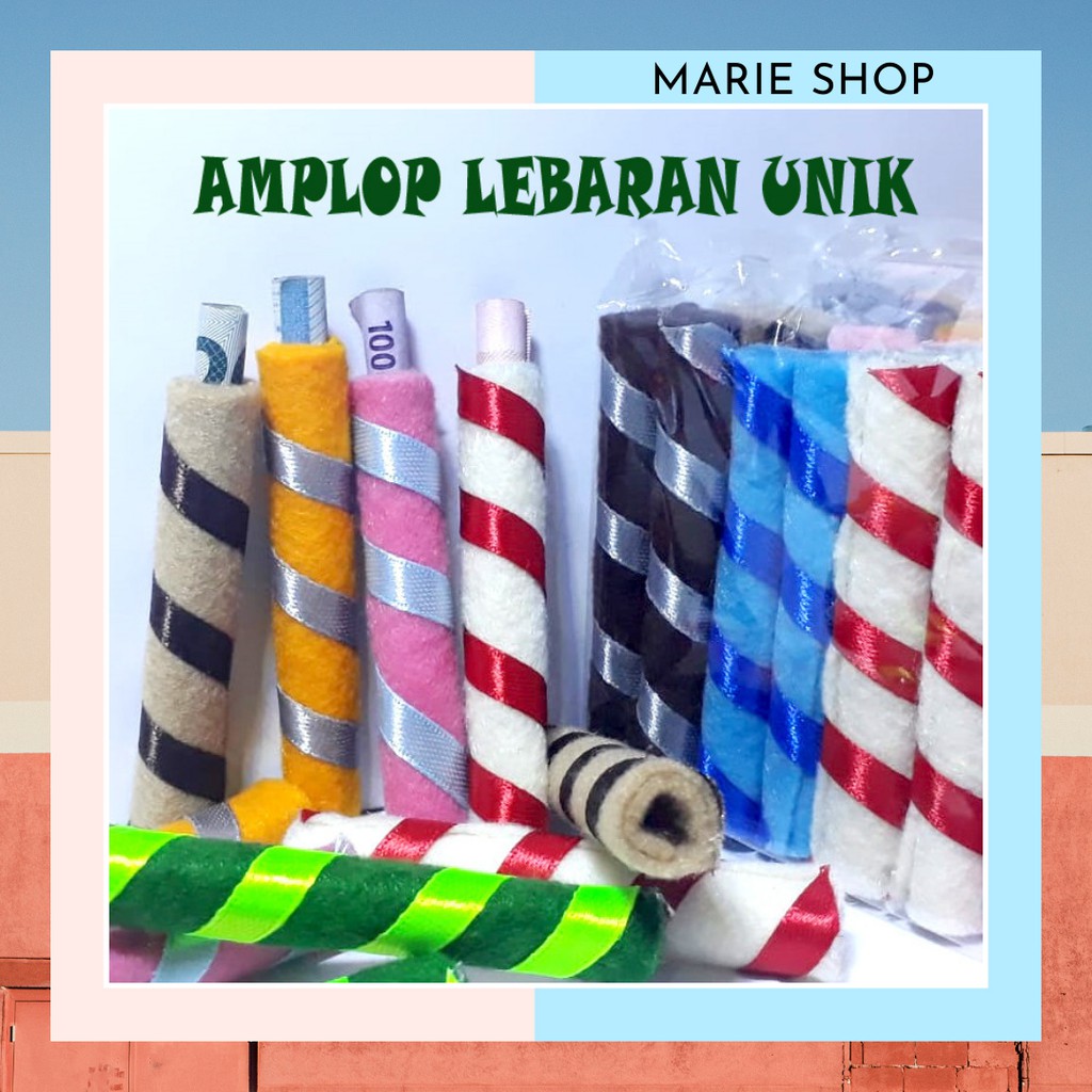 

[DAPAT 12pcs] ASTOR AMPLOP UANG - ANGPAO FLANEL - TEMPAT UANG UNTUK LEBARAN