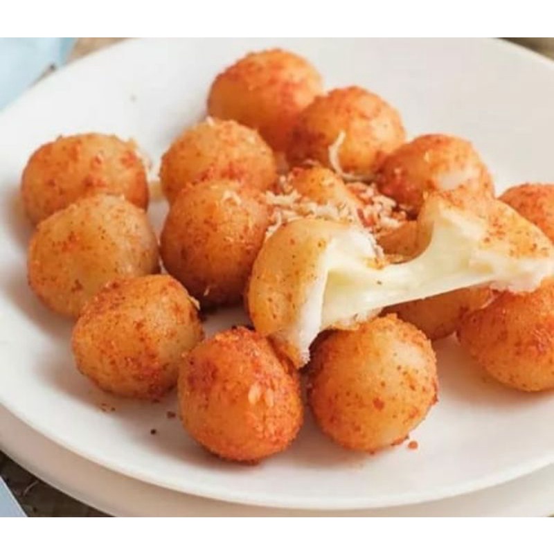 

Cimol Keju Mozarella Lumer Anti Meledak - Cimol Isi Banyak Varian