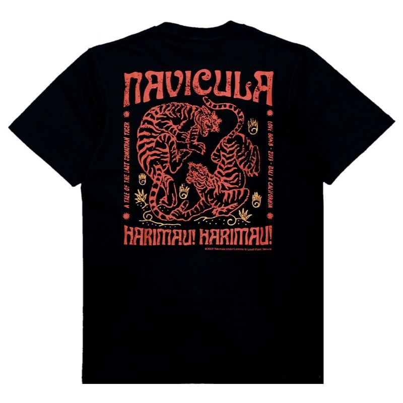 ASLI Kaos Tshirt NAVICULA - HARIMAU HARIMAU Official Merchandise