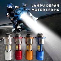 L275 | Lampu Depan LED Motor H6 Mio Soul Beat FI Xeon Xride Supra X 125 Revo Jupiter Z Mx Satria FU