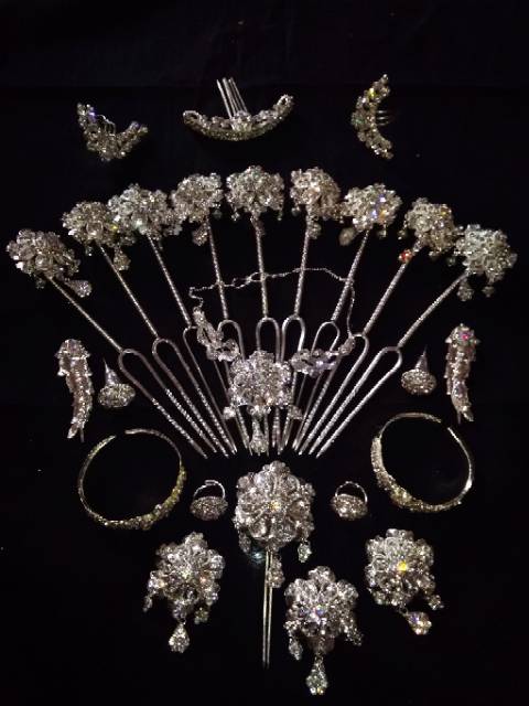 Set mentul/perhiasan pengantin