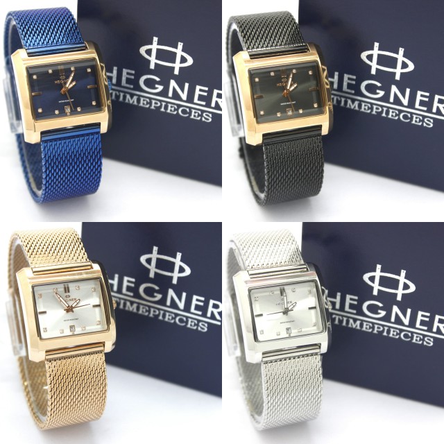 Hegner HW423L Jam Tangan Wanita Original Analog Rantai Pasir