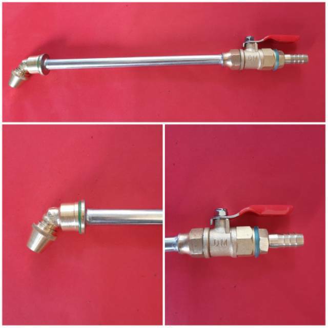Kran steam ac Nozzle ac bengkok