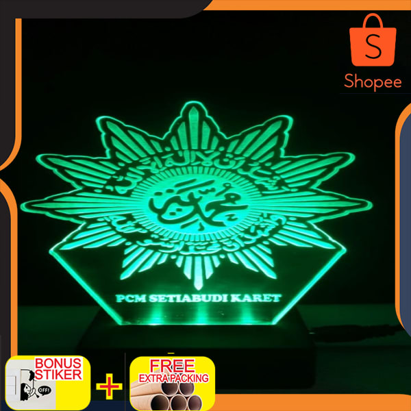 

PLAKAT LED AKRILIK KUSTOM Keren