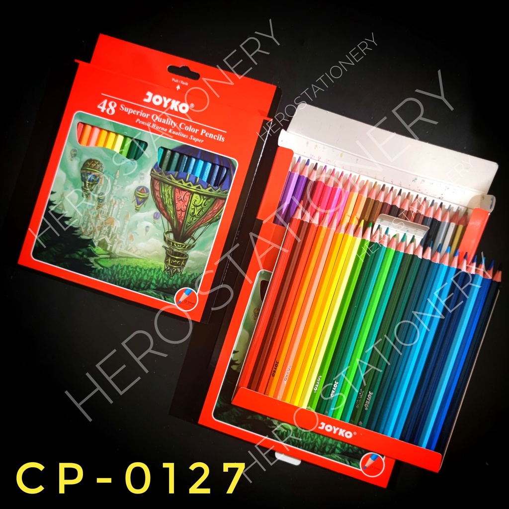 

Joyko pensil warna superior quality color pencil 48 warna CP-0127