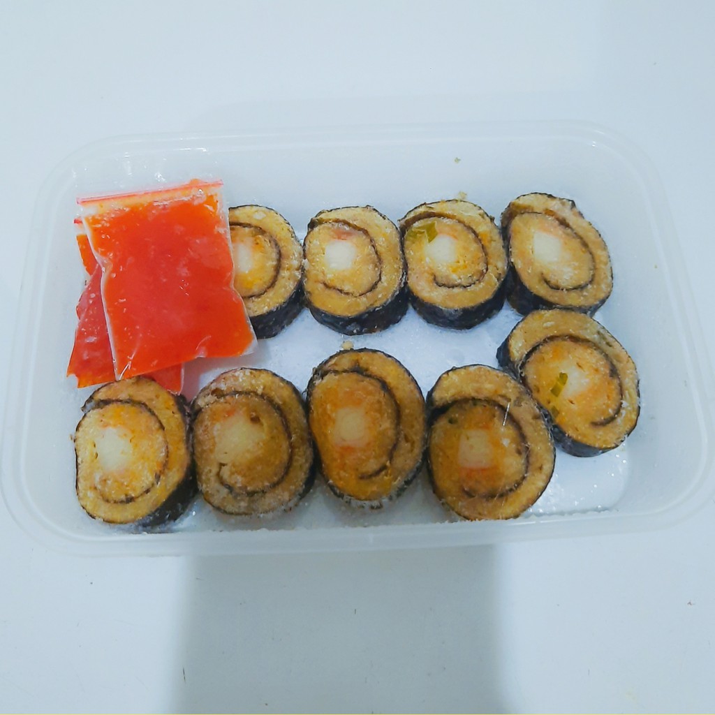 

Dimsum sushi roll isi 10pc