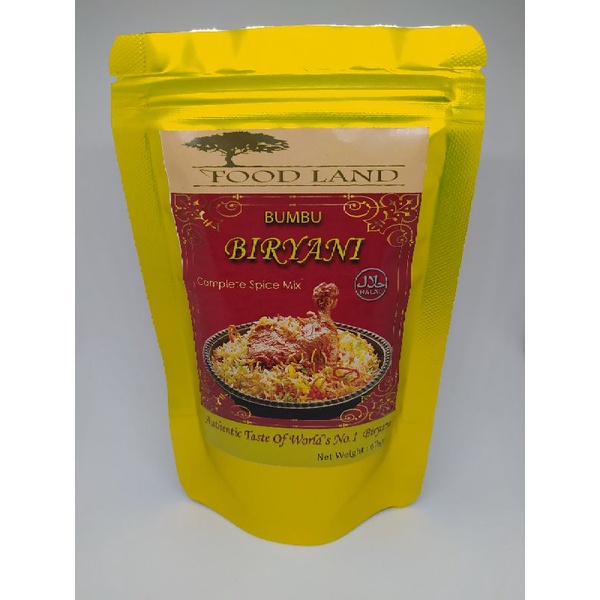 

Bumbu Biryani 60 gram (100% fresh premium ingredients)