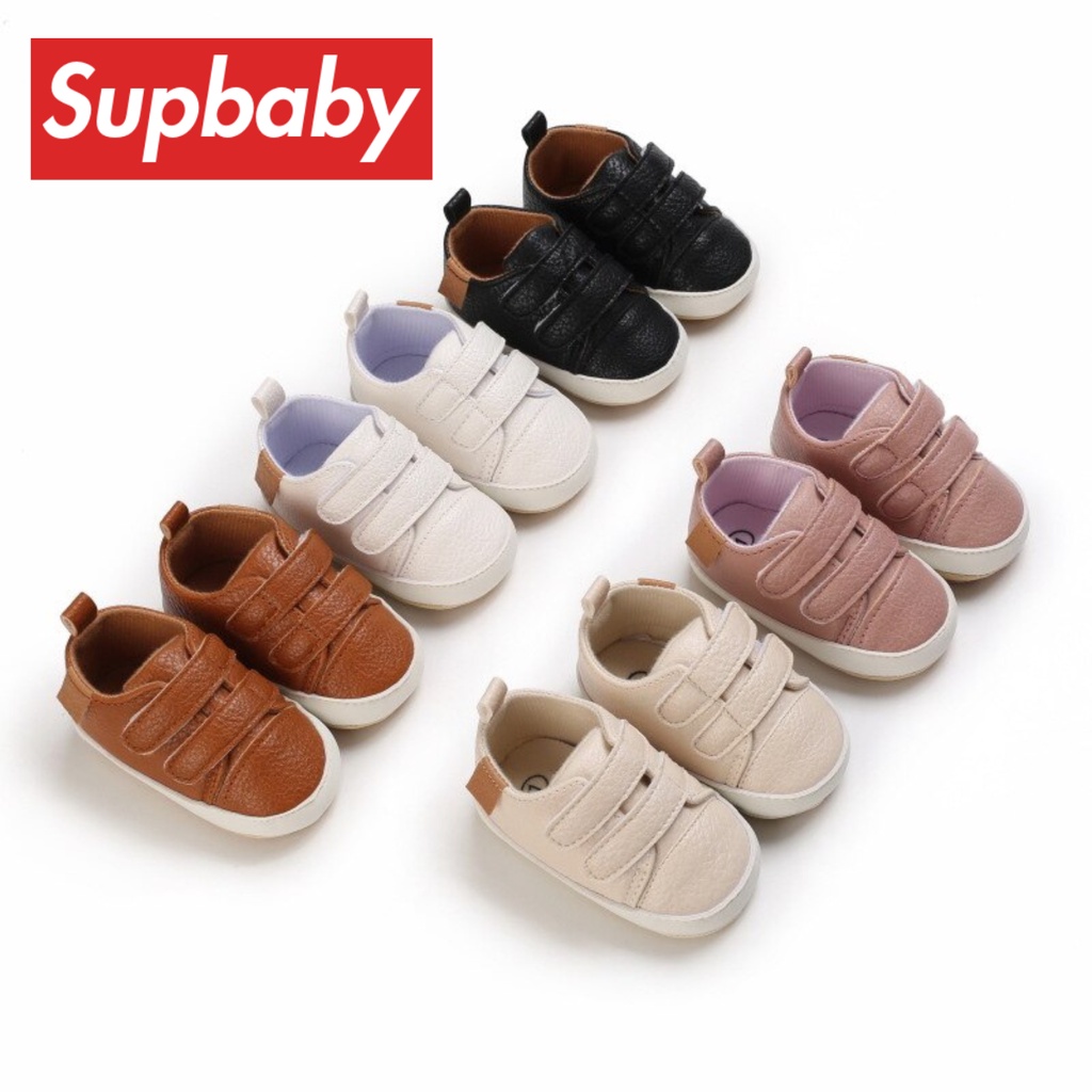 Sepatu Bayi Prewalker Laki Perempuan Usia 0 Sampai 12 Bulan Strap Terbaru Lucu Termurah