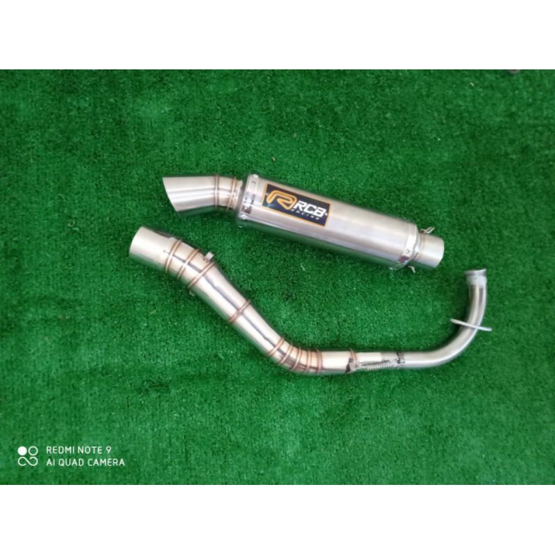 KNALPOT RCB RACING YAMAHA FINO. KNALPOT FINO. KNALPOT RACING. KNALPOT MATIC