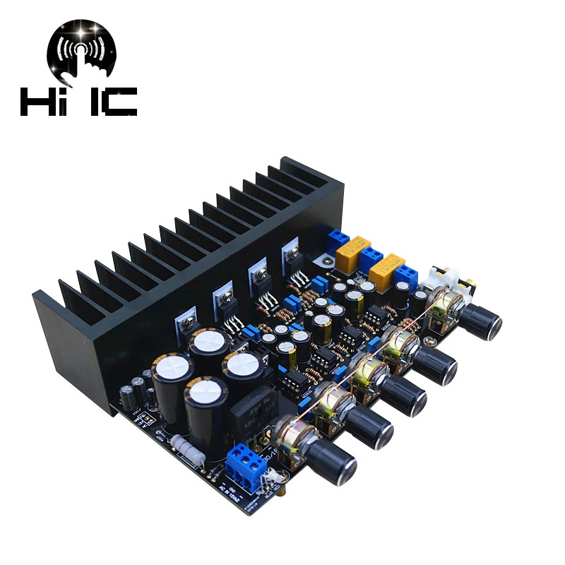 Amplifier Lm1875 2 1 Channel Digital Audio Amplifier Stereo High Power Amplifier Board Subwoofer Shopee Indonesia