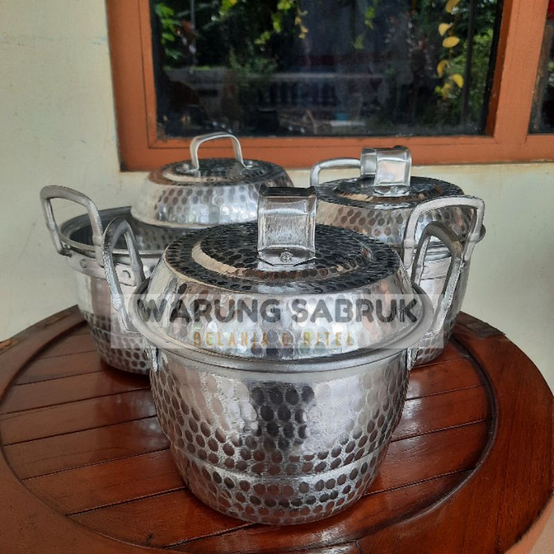 DANDANG, KUKUSAN MINI BAHAN ALUMINIUM