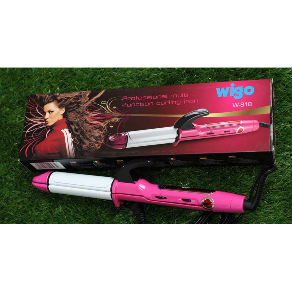 

barang unik murah Catokan 2in1 Wigo W-818 Hair Straightener & Hair Curler GU