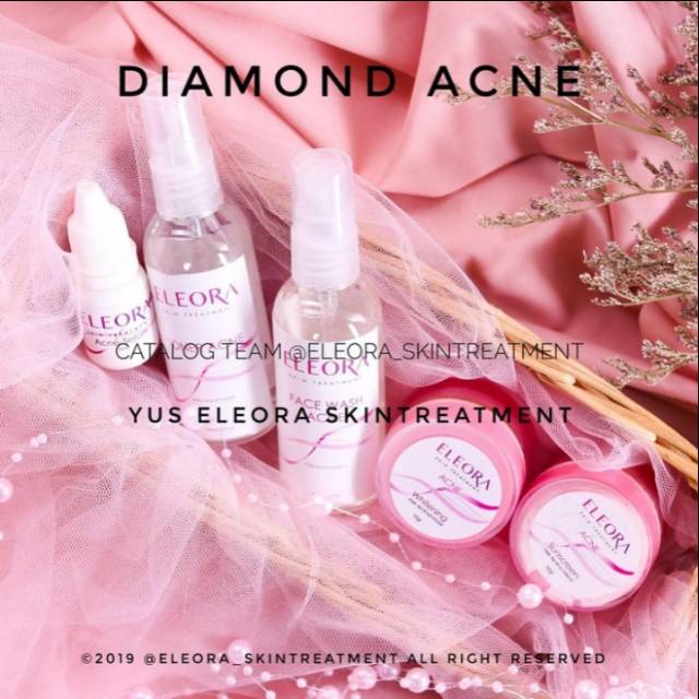ELEORA DIAMOND ACNE - eleora paket acne - paket diamond acne eleora - Eleora acne bpom original