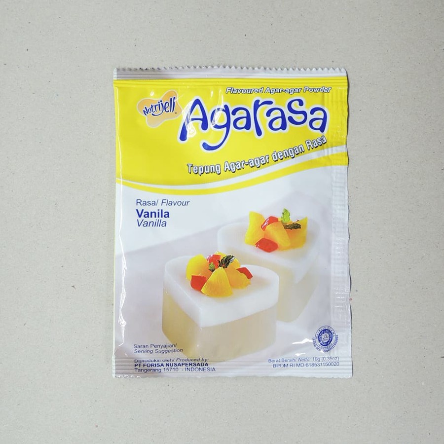 

NUTRIJELL AGARASA VANILA 10G
