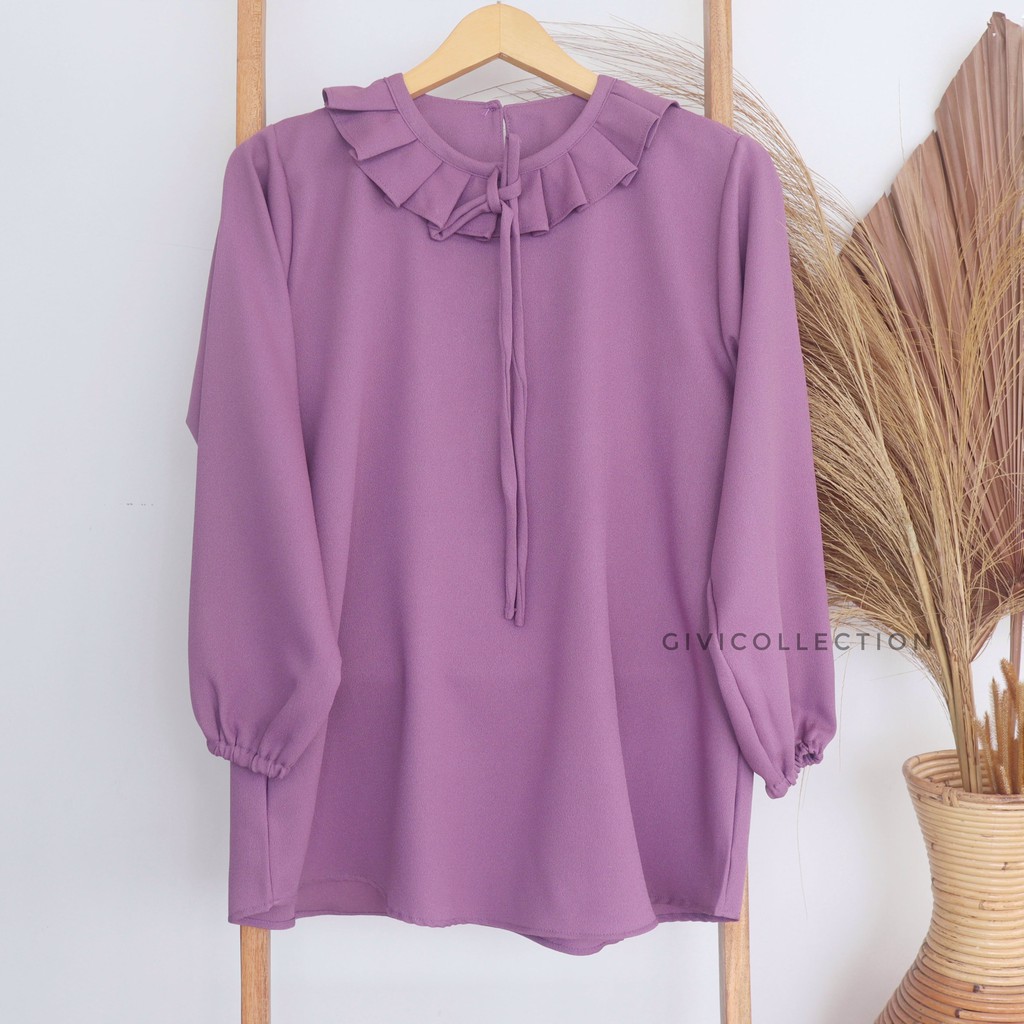 Mecca blouse /atasan wanita / blouse wanita-Taro