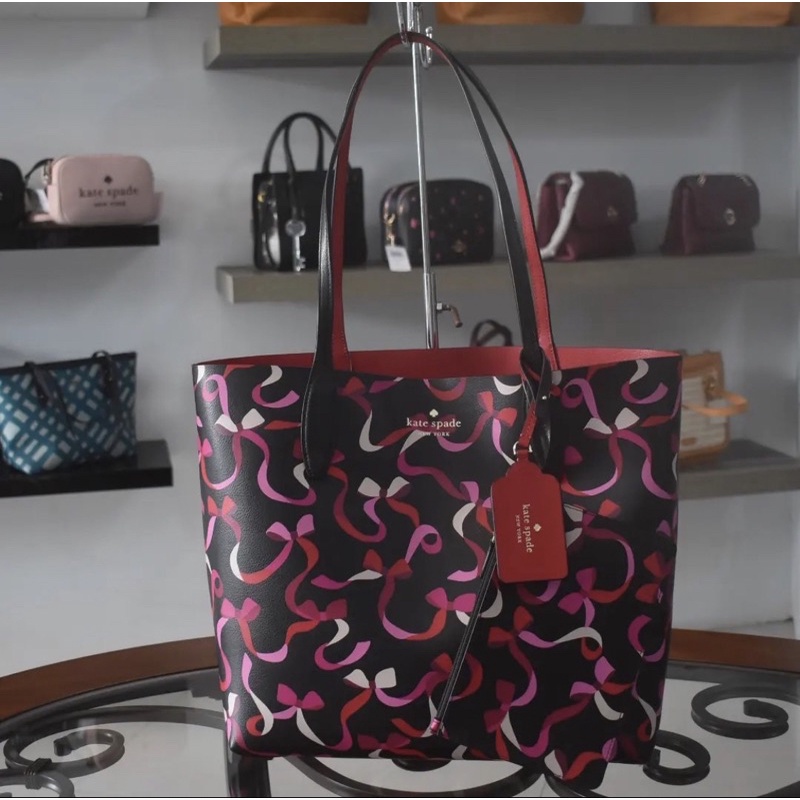 KS OTHER WRAPING PARTY LARGE TOTE MULTI REVERSIBLE