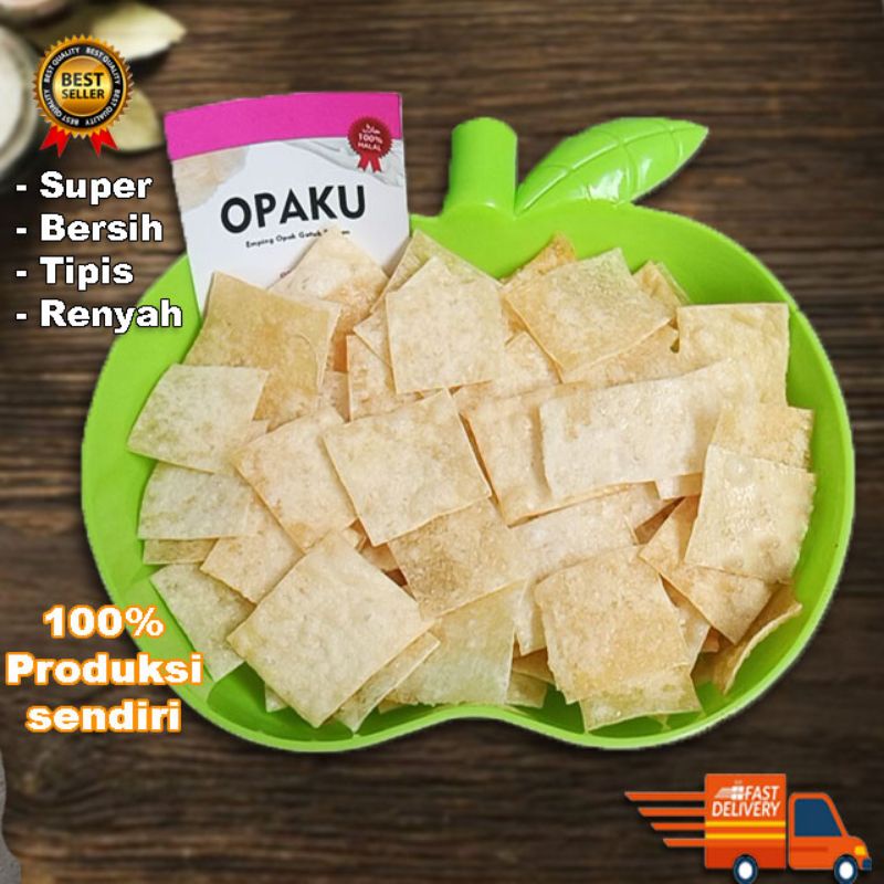 

OPAK SINGKONG PERSEGI KECIL SUPER TIPIS MENTAH(1KG)