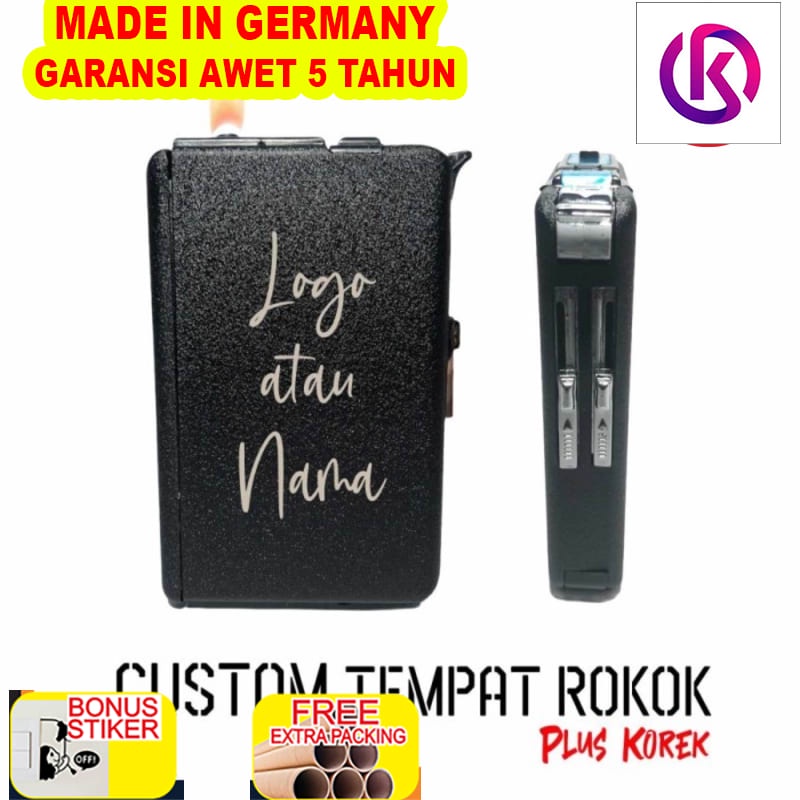 

Promo CUSTOM CETAK UKIR LASER GRAFIR / PRINT UV TEMPAT ROKOK - GRAFIR 1 SISI