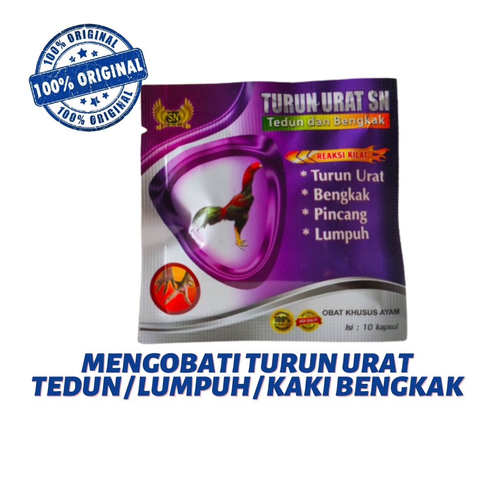 TURUN URAT SN - obat turun urat / tedun / pincang ayam