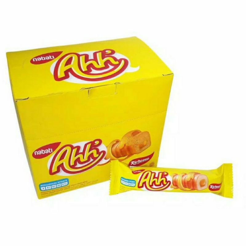 

Richeese Nabati Ahh 1 Box isi 10 pcs @15 gram