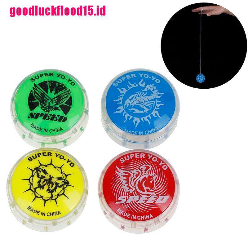 {LUCKID}1Pc Magic YoYo ball toys for kids colorful plastic yo-yo toy party