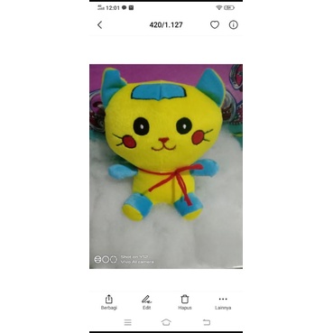 Boneka capit lucu mainan anak Uk 30Cm S Macam macam Karakter Murah