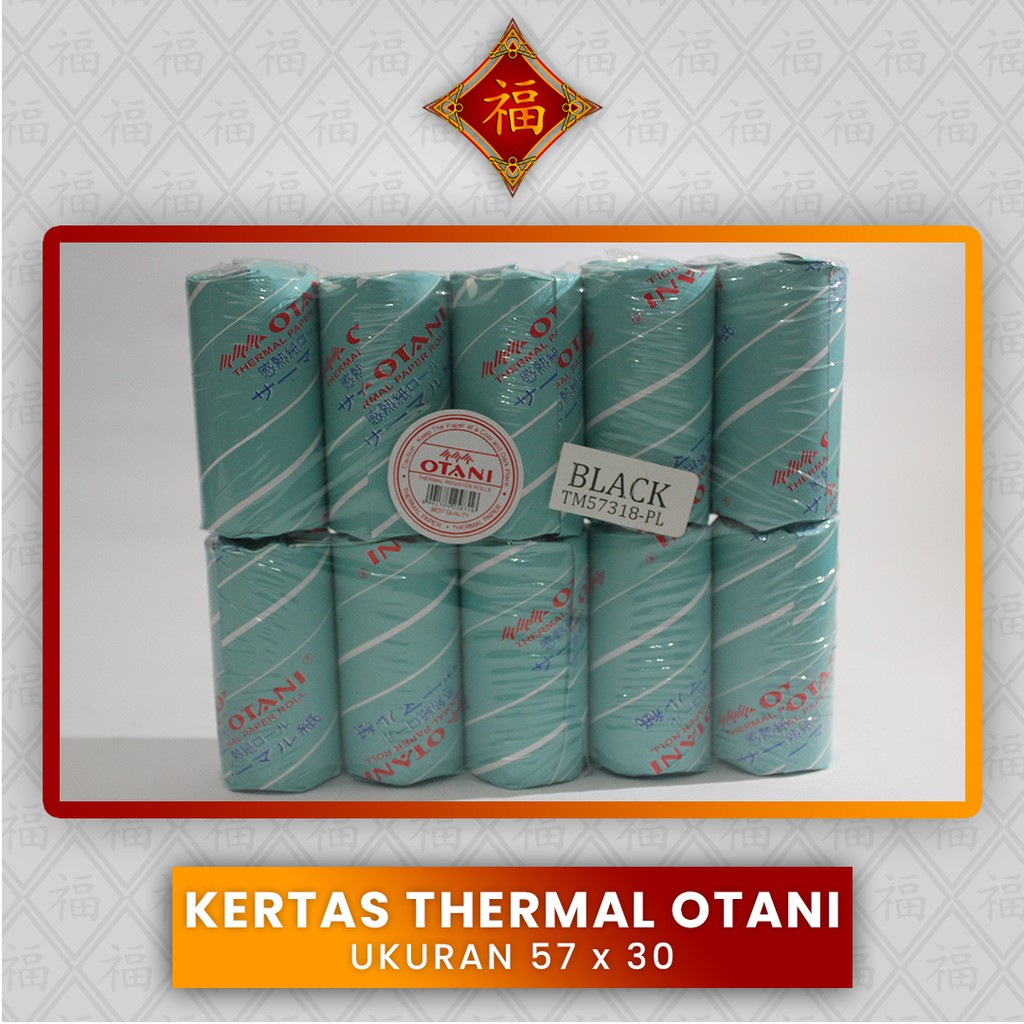 

Kertas Thermal Otani Ukuran 57 x 30 (PACK)
