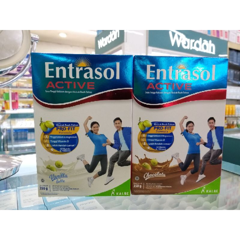 Entrasol Active 350gr Vanila Latte / Mochacino / Coklat