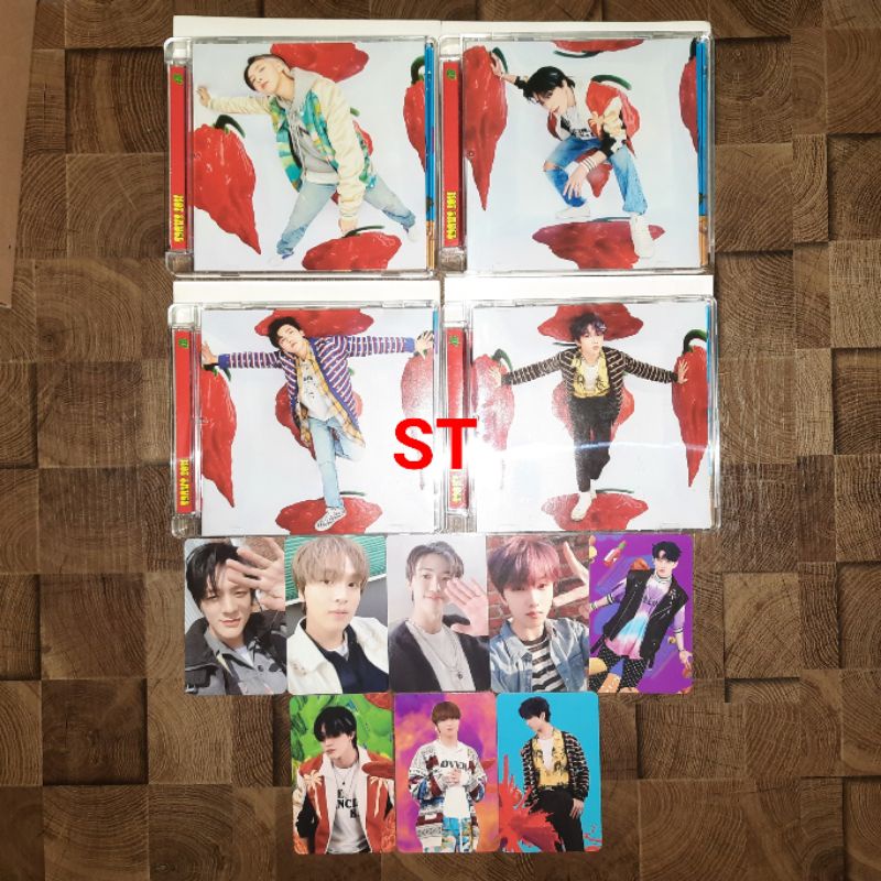 Photocard Selca & AR Clip Card Album NCT Dream Hot Sauce Jewel Case Version Mark Renjun Jeno Haechan