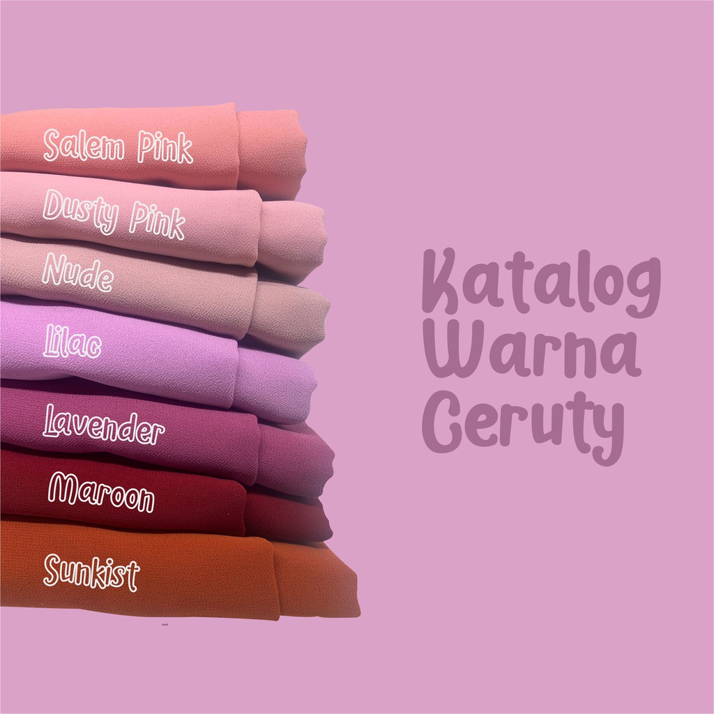 180 x 75 Pashmina Plisket Full Ceruty Babydoll Premium / Hijab Pashmina Pleats-2