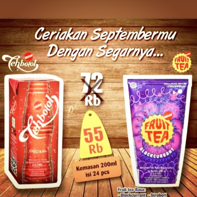 

Teh botol fruitea