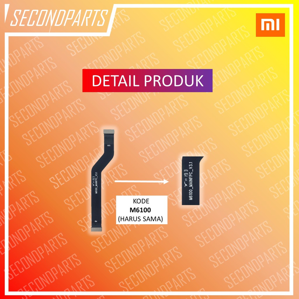 FLEXIBLE MAINBOARD MAIN BOARD XIAOMI REDMI NOTE 7 ORIGINAL COPOTAN