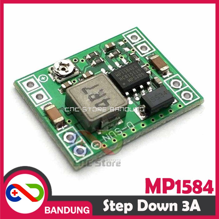 MP1584 ADJUSTABLE STEP DOWN DC 3A 4.5-28V TO 0.8-20V LM2596