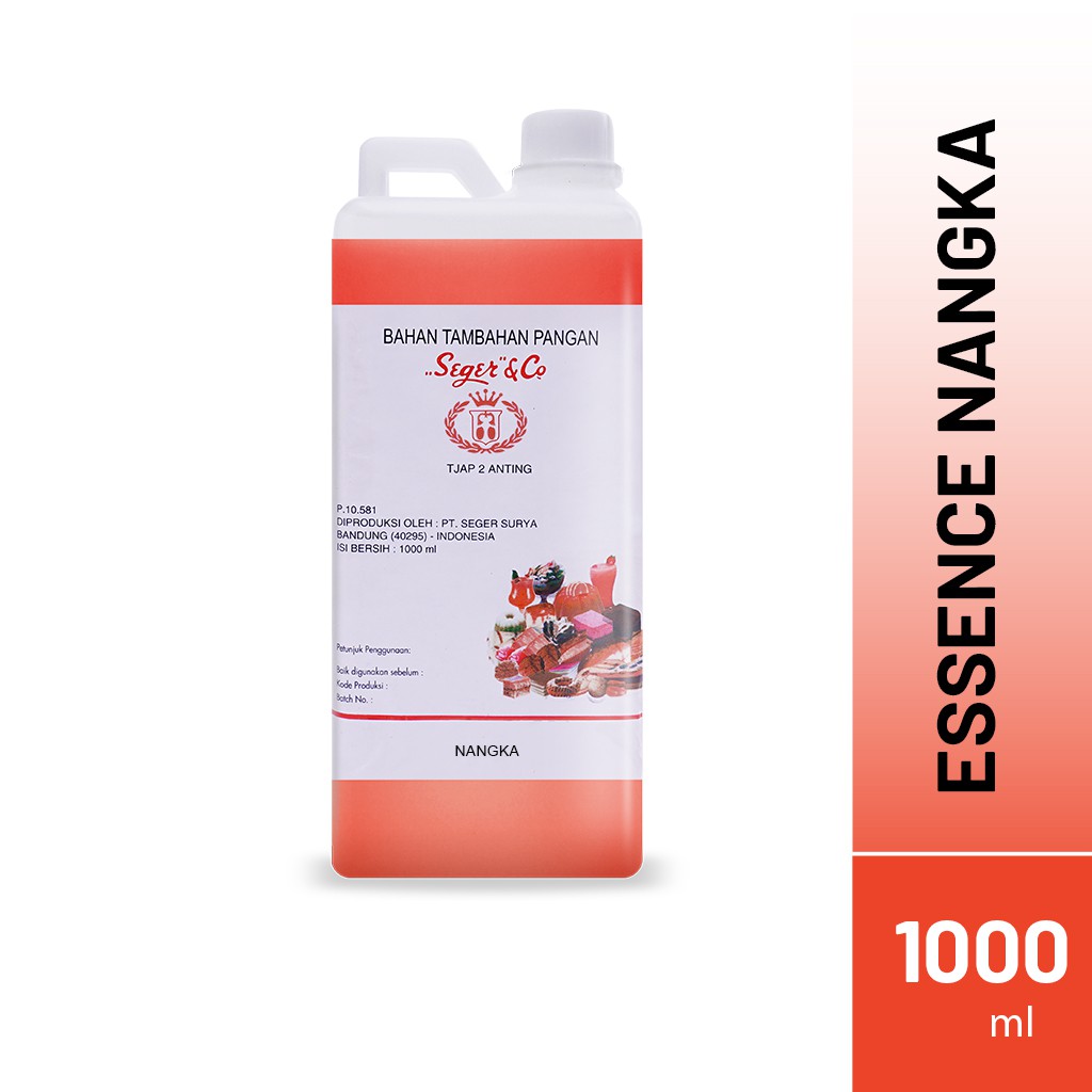 

Seger & Co Nangka Essence Pasta Perisa Makanan 1 Liter Food Flavors Bahan Tambahan pangan