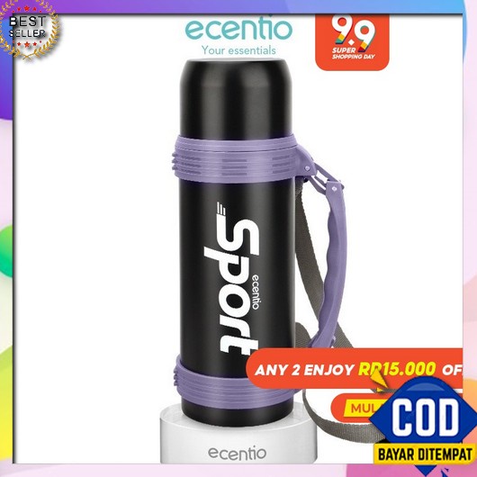 Termos Air Panas Lion Star Solaris 2L 50H Ecentio 1.2 Liter Termos Air Panas Vacuum Flask 1200Ml S