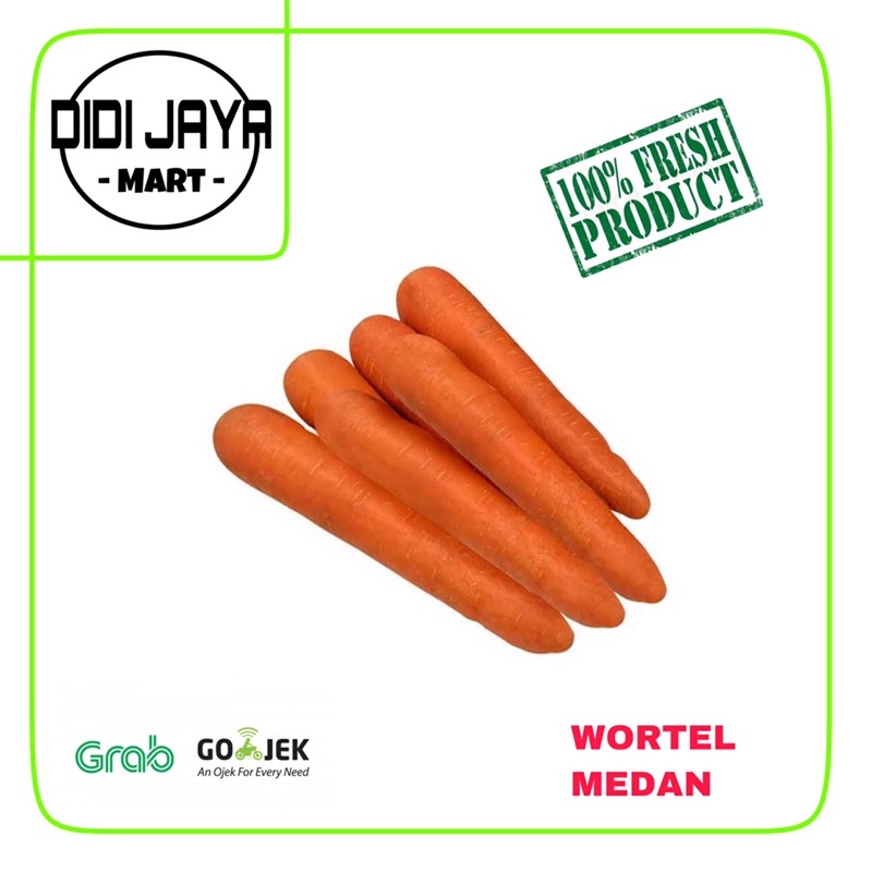 

Wortel Medan Segar / 500gram