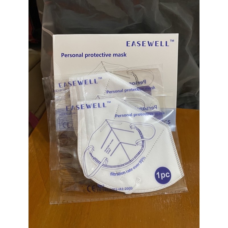 EASEWELL MASKER KN95 5PLY 1BOX ISI 10PCS