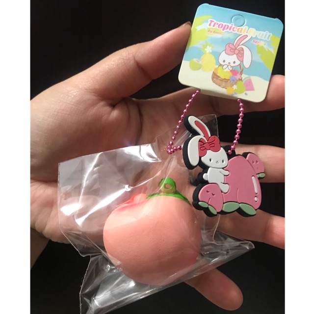 SQUISHY MINI PEACH BY BUNNY’S CAFE