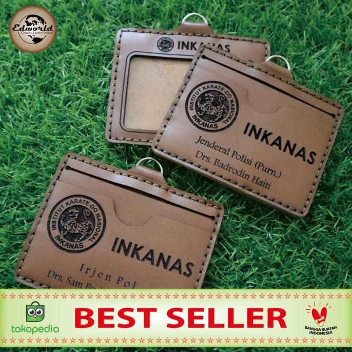 

[[COD]] ID CARD HOLDER Model Landscape Kulit Asli Premium PROMO SPECIAL Kode 1192