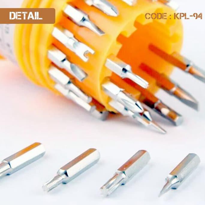 Obeng Set 31 In 1 Screwdriver Handphone Elektronik