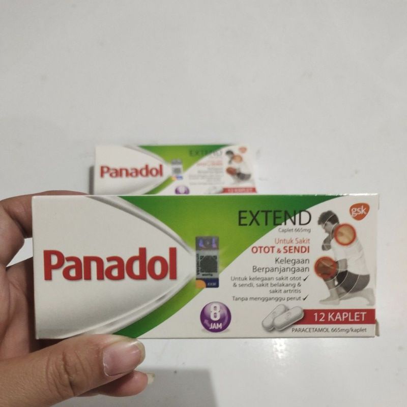 Panadol Extend Import Malaysia 12 Tablet