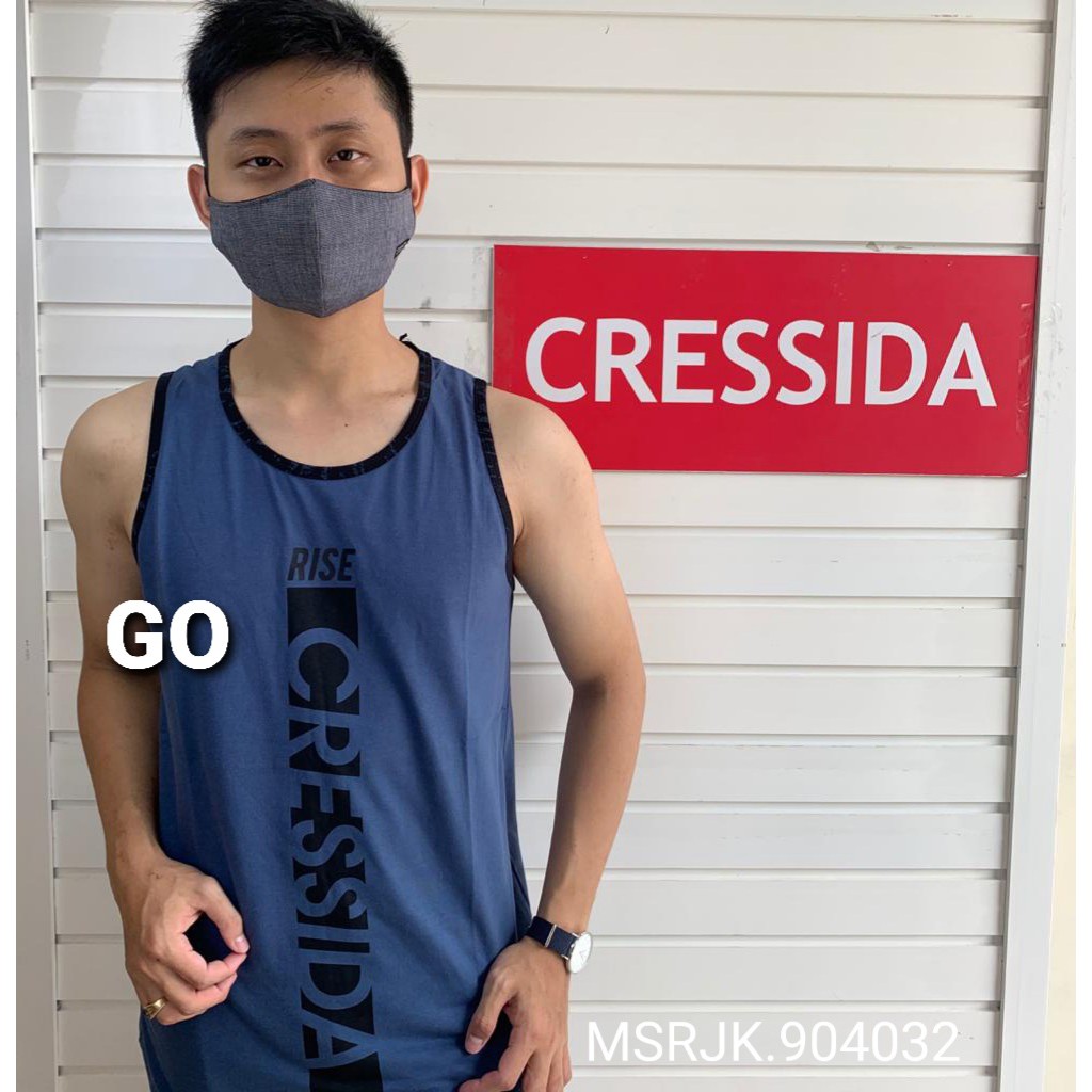 BB Cressida Singlet Pria Reguler Cressida Kaos Dalam Pria Cressida 100% original