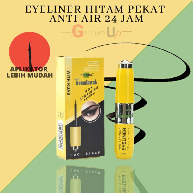 EYELINER TEMULAWAK THE FACE WATERPROOF - EYELINER TEMULAWAK THE FACE